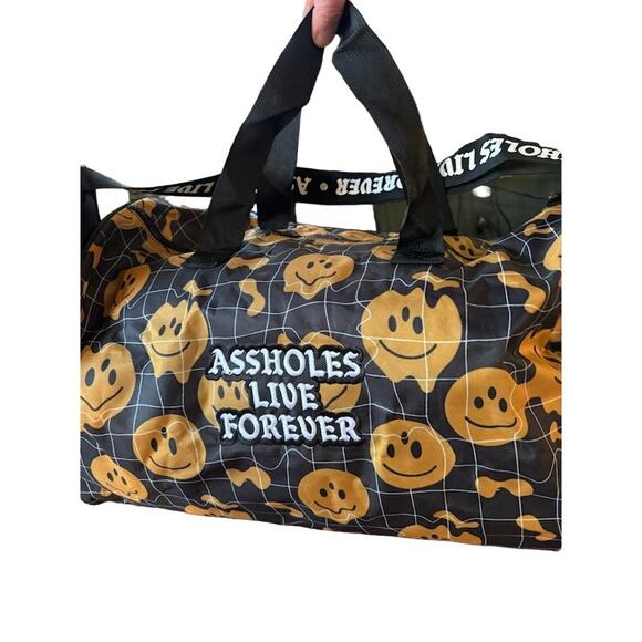 ASSH$$LES Live Forever duffle bag Have a Nice Day bag Kirill Linda Finegold NWOT - Picture 3 of 4